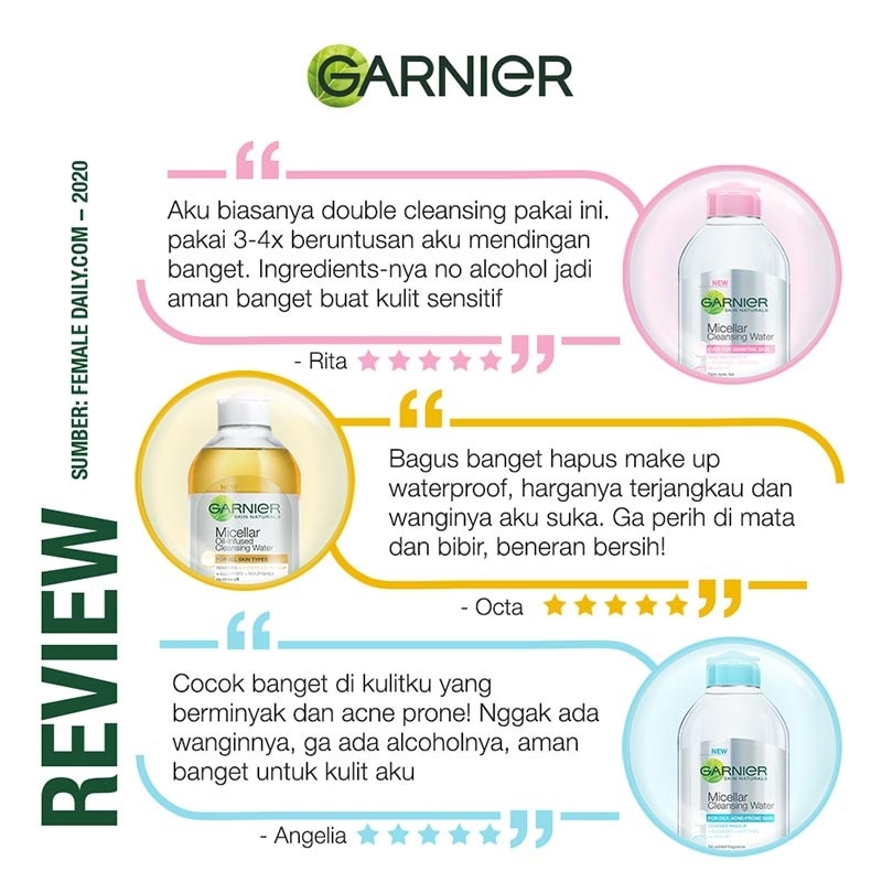 Garnier Micellar Cleansing Water 400ml