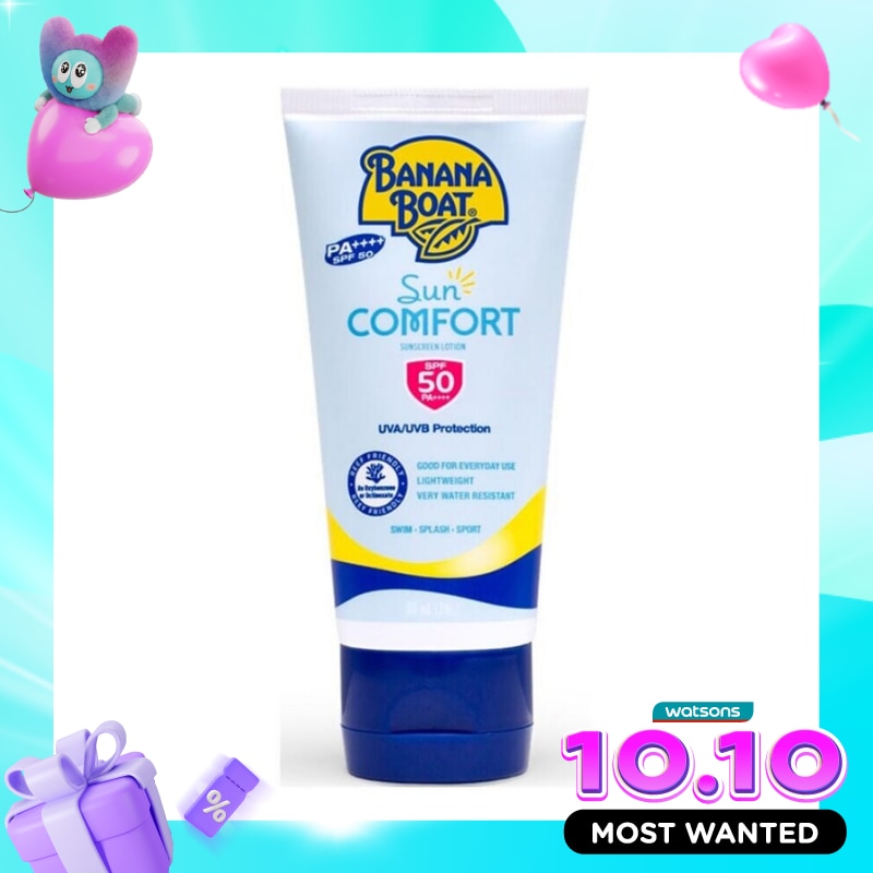 Banana Boat Sun Comfort SPF50 90ml image