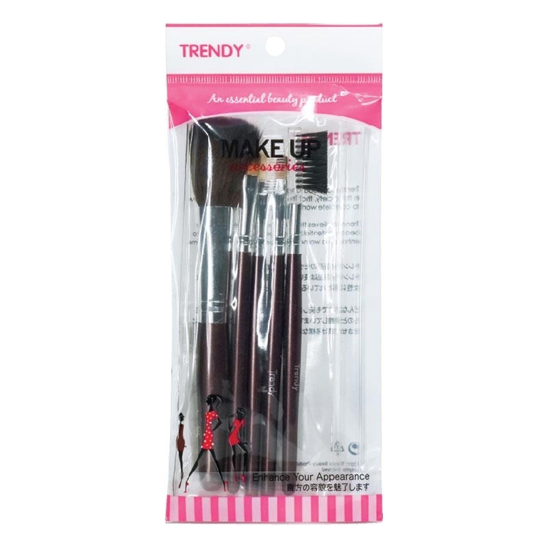 Trendy Tdb-500 Cosm Brush Set