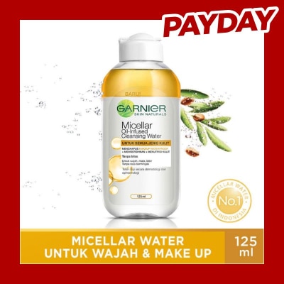 GARNIER Micellar Water Oil-Infused 125ml Cleansing Water