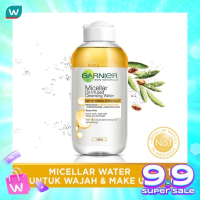 GARNIER Garnier Micellar Water Oil-Infused 125ml - Cleansing Water