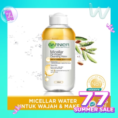 GARNIER Garnier Micellar Water Oil-Infused 125ml - Cleansing Water