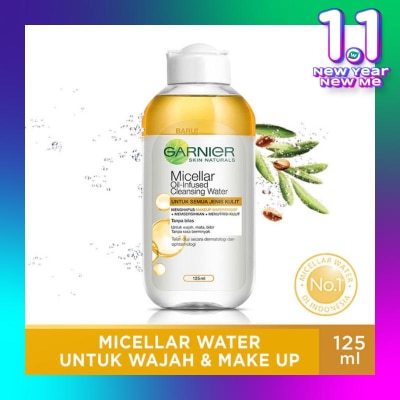 GARNIER Micellar Water Oil-Infused 125ml Cleansing Water