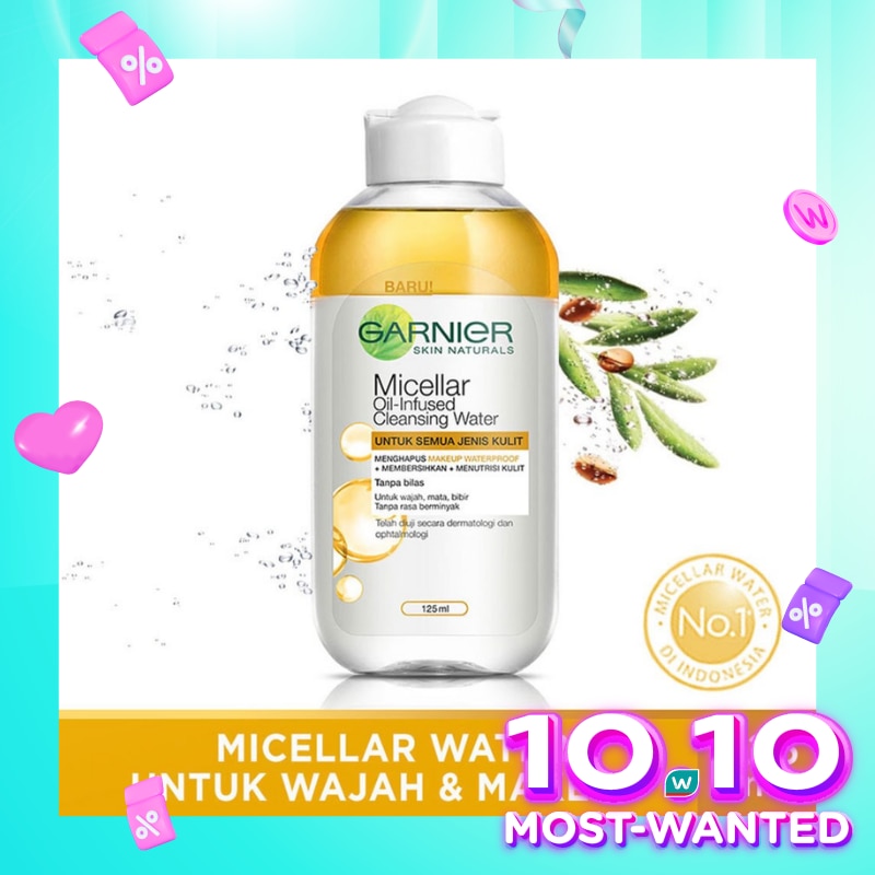 Garnier Micellar Water Oil-Infused 125ml - Cleansing Water