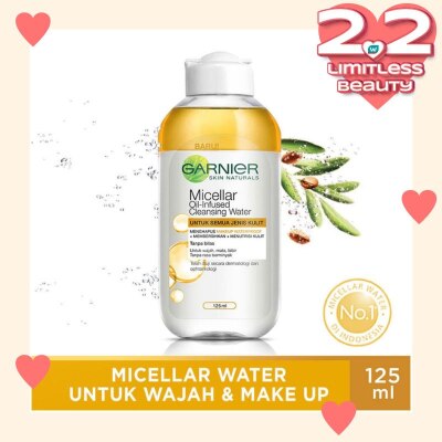 GARNIER Micellar Water Oil-Infused 125ml Cleansing Water