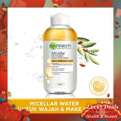 GARNIER Garnier Micellar Water Oil-Infused 125ml - Cleansing Water