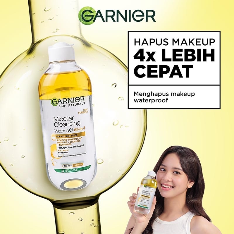 Garnier Micellar Oil Infused Cleansing Water 400ml image