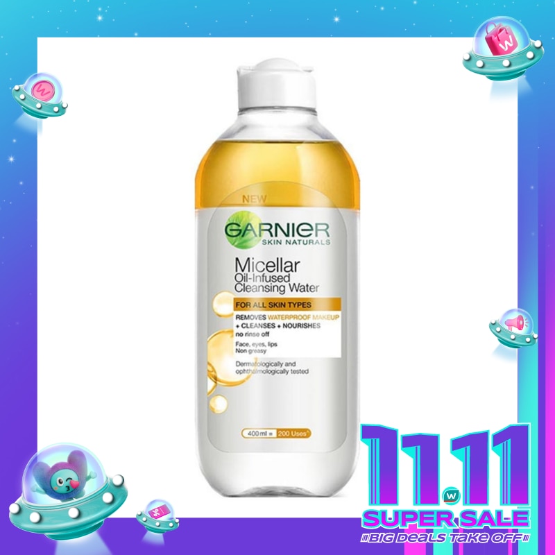 Garnier Micellar Oil-Infused Cleansing Water 400ml