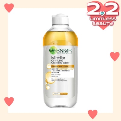 GARNIER Micellar Water Oil-Infused 400ml Cleansing Water