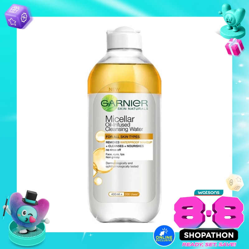 Garnier Micellar Oil-Infused Cleansing Water 400ml image