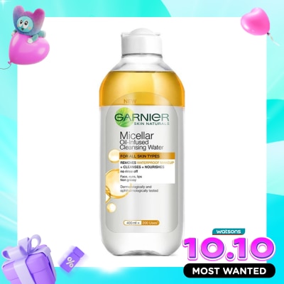 GARNIER Garnier Micellar Oil Infused Cleansing Water 400ml image