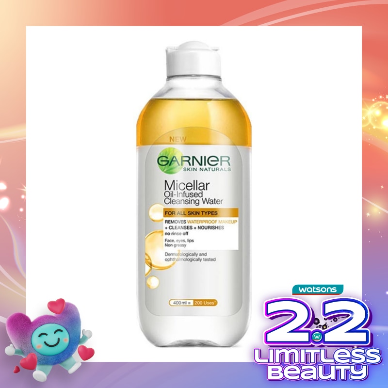 Garnier Micellar Oil-Infused Cleansing Water 400ml