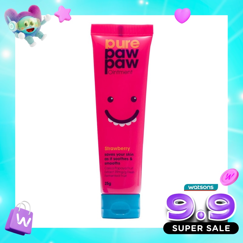 Pure Paw Paw Pawpaw Ointment Strawbrry 25G image