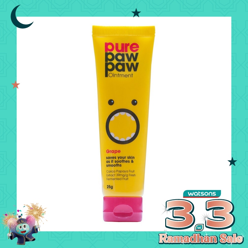 Pure Paw Paw Pawpaw Ointment Grape 25G
