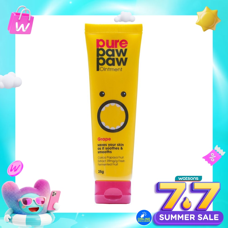 Pure Paw Paw Pawpaw Ointment Grape 25G