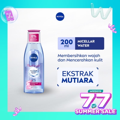 NIVEA Nivea Micellar Water Pearl Bright MicellAir Oxygen Boost 200ml