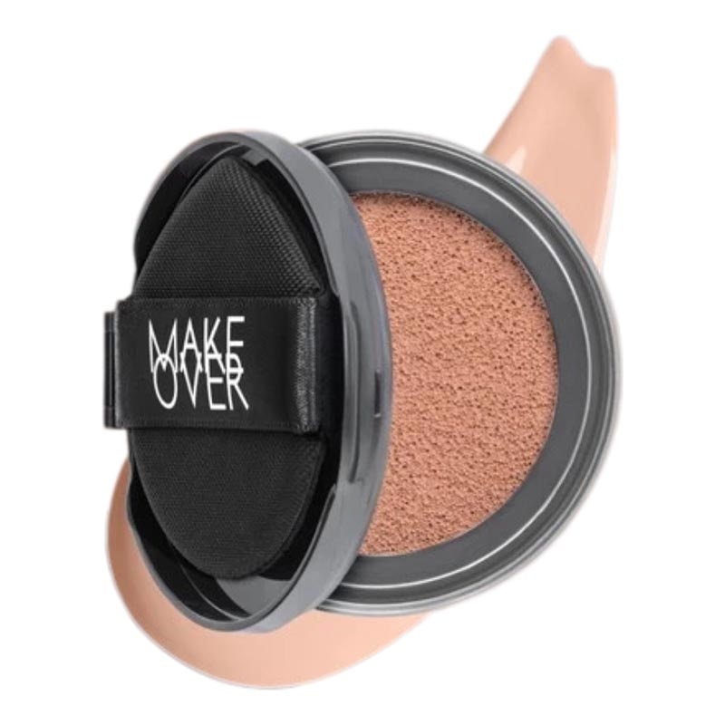 Make Over Hydrastay Prismatic Glass Cushion C21 Pink Ivory 12g - Refill