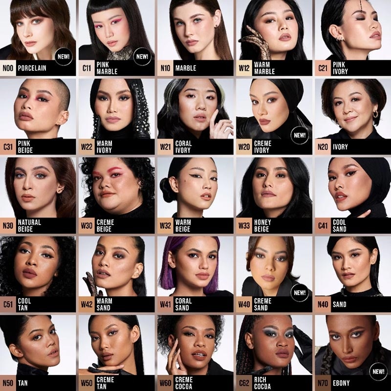 Make Over Hydrastay Prismatic Glass Cushion N40 Sand 12g - Refill