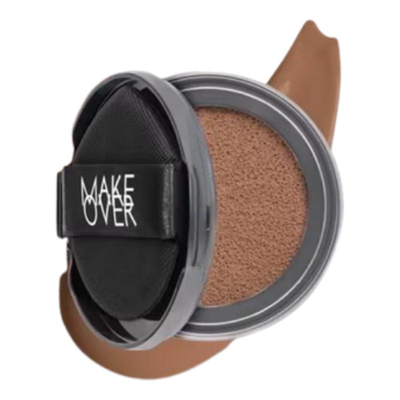 Make Over Hydrastay Prismatic Glass Cushion W60 Crème Cocoa 12g - Refill