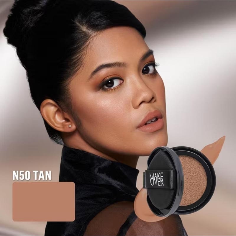 Make Over Powerstay Sync Matte Cushion N50 Tan 12g - Refill