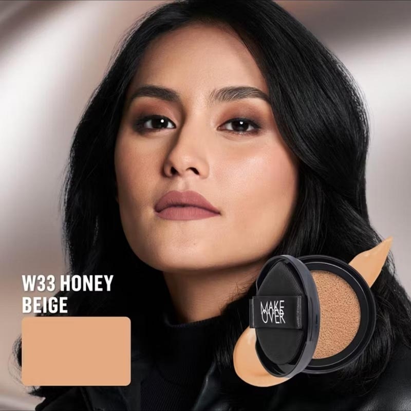 Make Over Powerstay Sync Matte Cushion W33 Honey Beige 12g - Refill