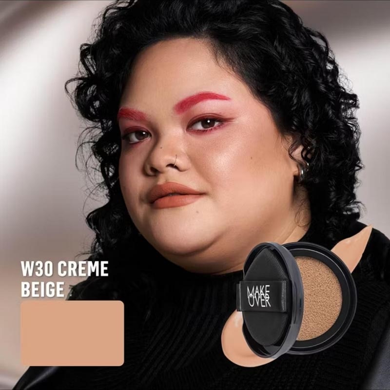 Make Over Powerstay Sync Matte Cushion W30 Creme Beige 12g - Refill