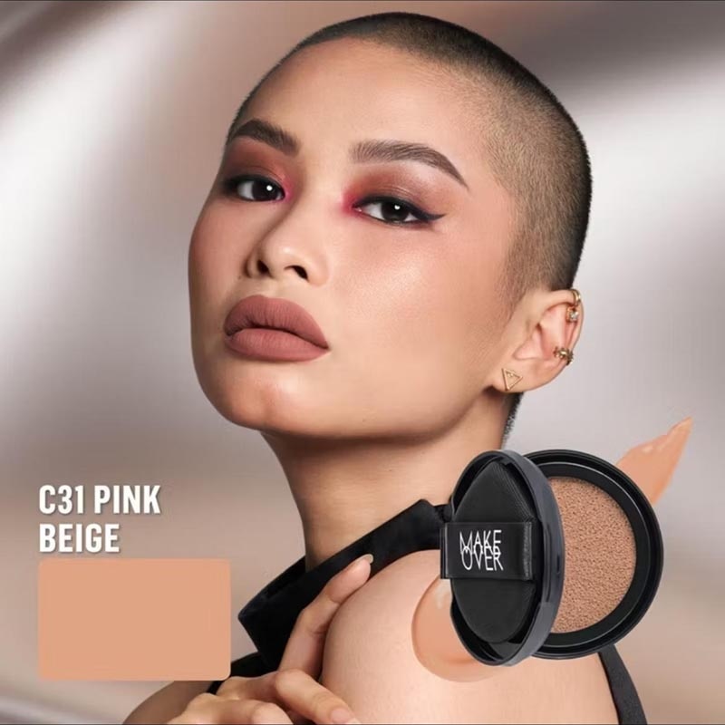 Make Over Powerstay Sync Matte Cushion C31 Pink Beige 12g - Refill