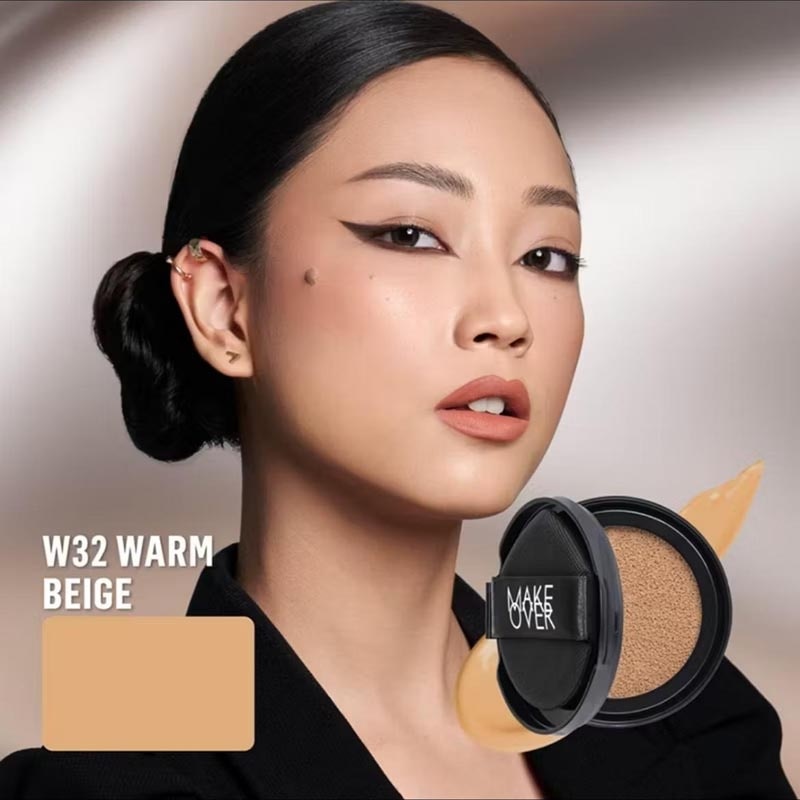 Make Over Powerstay Sync Matte Cushion W32 Warm Beige 12g - Refill