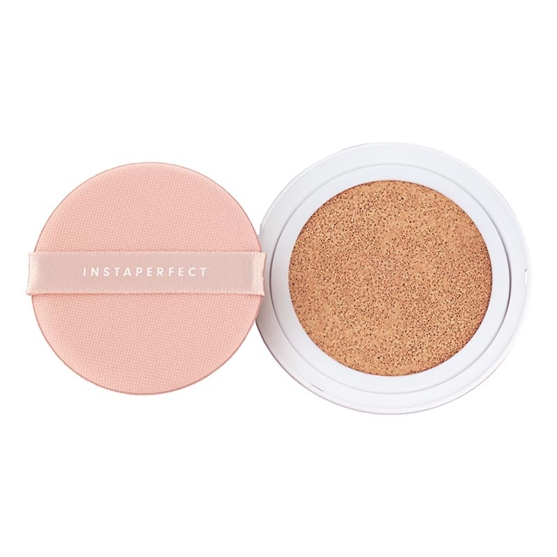 Instaperfect Refill Skincover Air Cushion C31 Cool Beige SPF 50++++ 11g - Make Up Cushion Foundation Semi Matte Finish (Real Skin Buildable Coverage Transferproof Non Comedogenic)