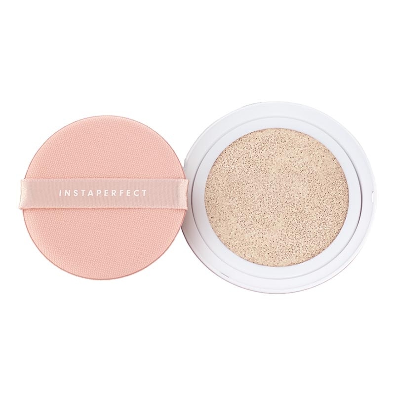 Instaperfect Refill Skincover Air Cushion N12 Fair Silk SPF 50++++ 11g - Make Up Cushion Foundation Semi Matte Finish (Real Skin Buildable Coverage Transferproof Non Comedogenic)