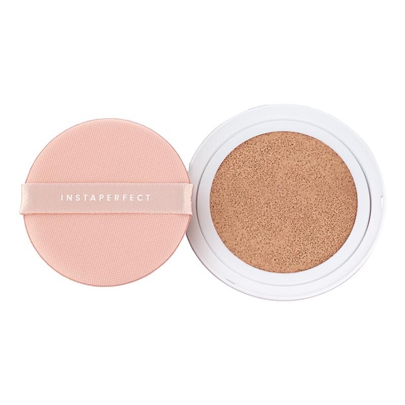 Instaperfect Refill Skincover Air Cushion N42 Sienna Sand SPF 50++++ 11g - Make Up Cushion Foundation Semi Matte Finish