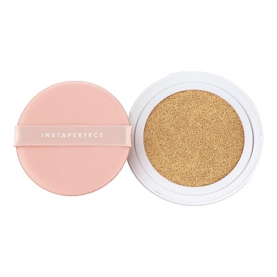 INSTAPERFECT Instaperfect Refill Skincover Air Cushion W34 Warm Beige SPF 50++++ 11g - Make Up Cushion Foundation Semi Matte Finish