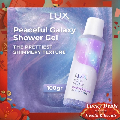 LUX Mood Library: Peaceful Galaxy Liquid Shower Gel 100g
