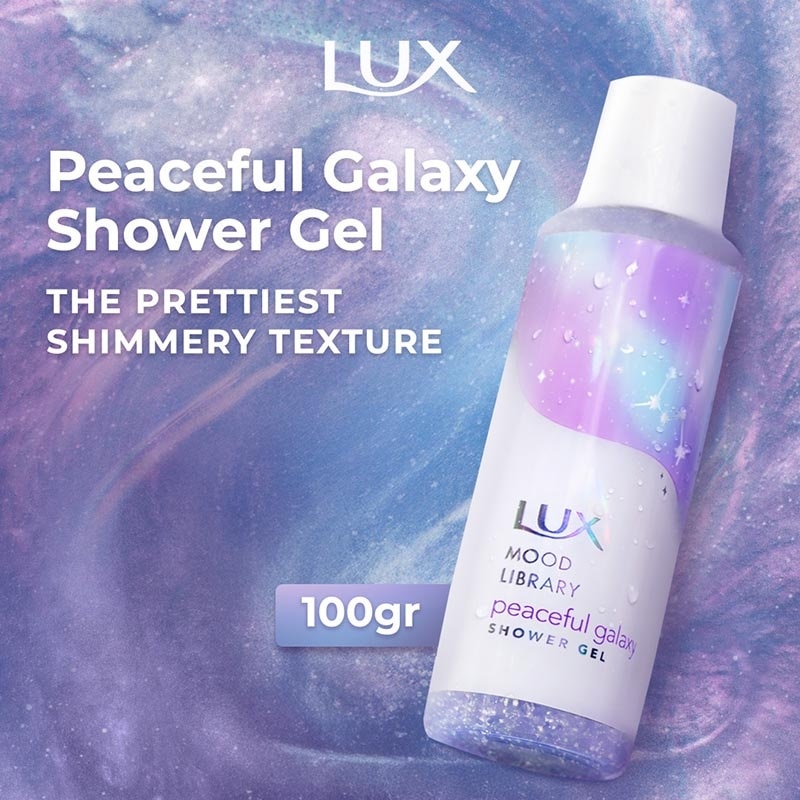 Mood Library: Peaceful Galaxy Liquid Shower Gel 100g