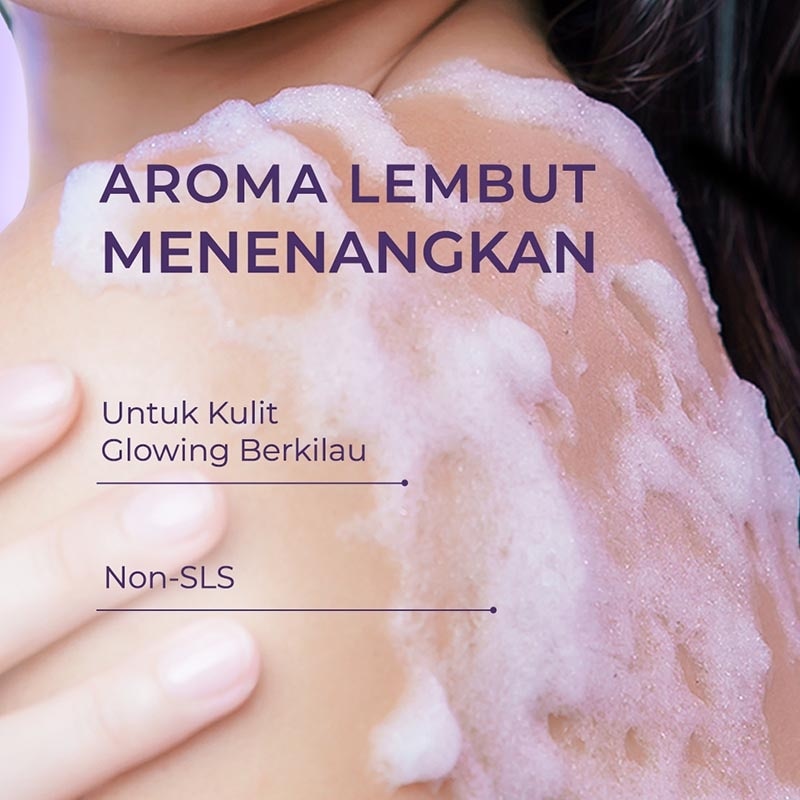 Mood Library: Peaceful Galaxy Liquid Shower Gel 470g