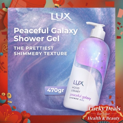 LUX Mood Library: Peaceful Galaxy Liquid Shower Gel 470g