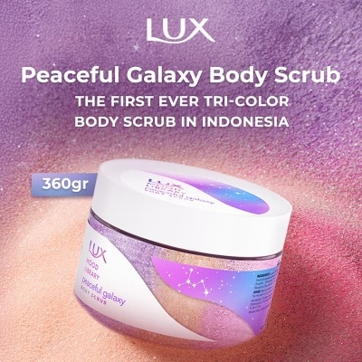 LUX Mood Library: Peaceful Galaxy Body Scrub 360g
