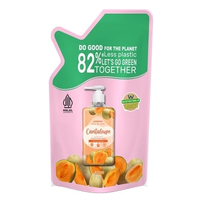 WATSONS Cantaloupe Cream Refill Hand Wash 400ml - Sabun Cuci Tangan