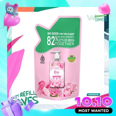 WATSONS COLLECTION Rose Cream Refill Hand Wash 400ml Sabun Cuci Tangan image