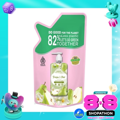 WATSONS COLLECTION - Fresia & Pear Scented Cream Hand Wash Refill 400ml image