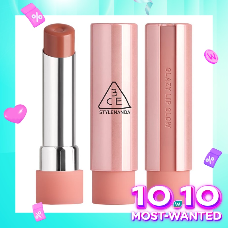 3CE Glazy Lip Glow - 32 Peachy Filling