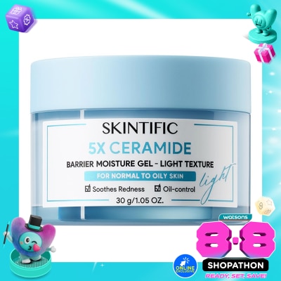 SKINTIFIC - Skintific 5X Ceramide Barrier Moisture Gel Light Texture 30g image