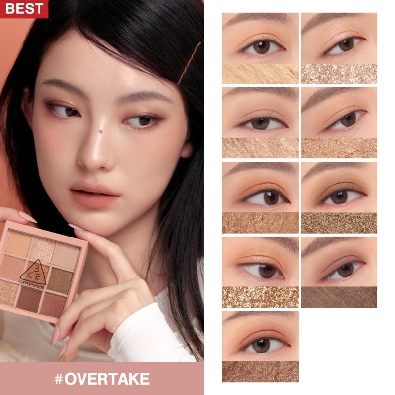 Multi Eye Color Palette #Overtake (Mood Recipe)