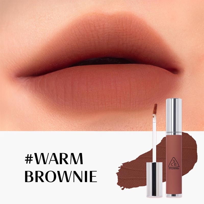Hazy Lip Clay #Warm Brownie