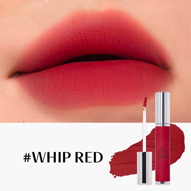 Hazy Lip Clay #Whip Red