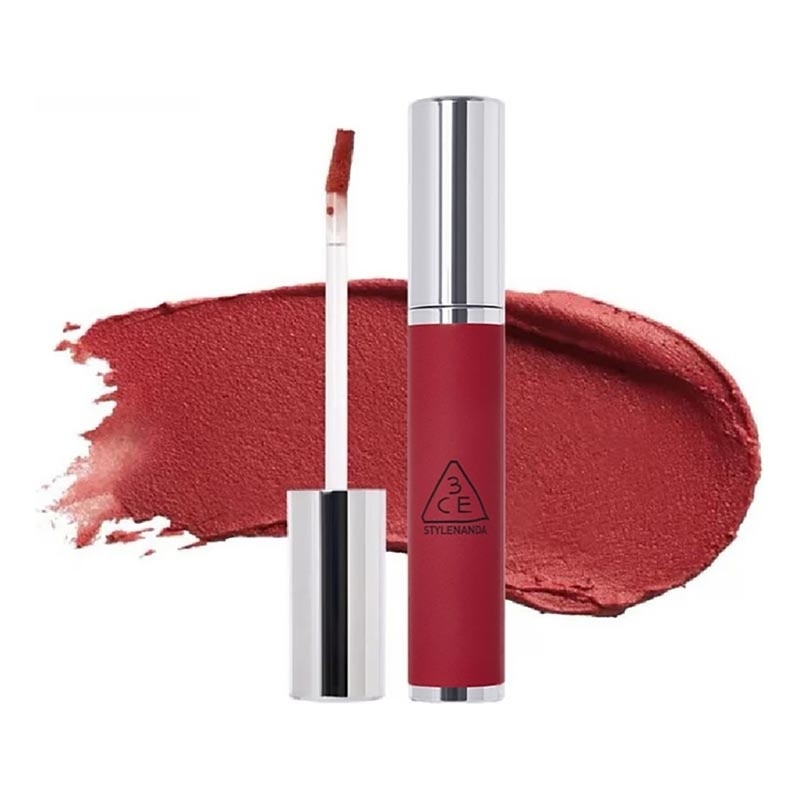 3CE Hazy Lip Clay #Whip Red