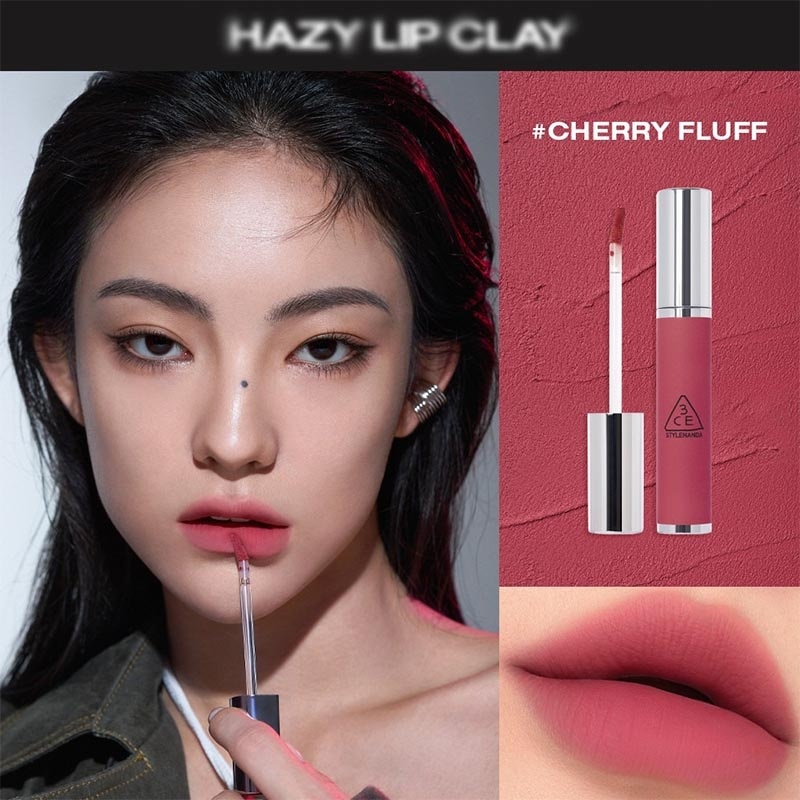 Hazy Lip Clay #Cherry Fluff