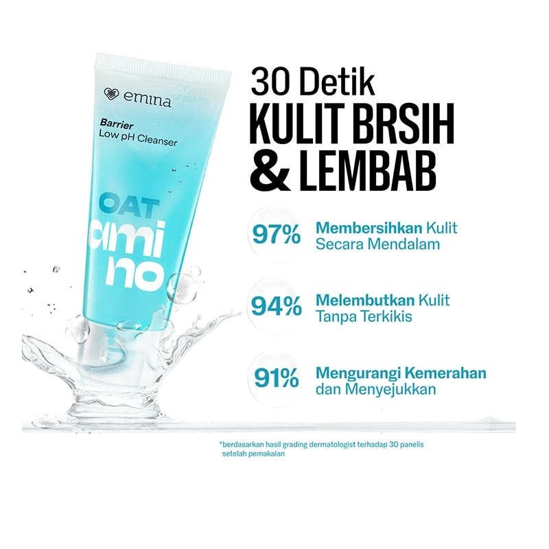Emina Oat Amino Barrier Low pH Cleanser 70ml