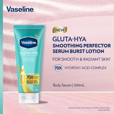 VASELINE - Gluta-Hya Serum Burst Lotion Smoothing Perfector 200ml