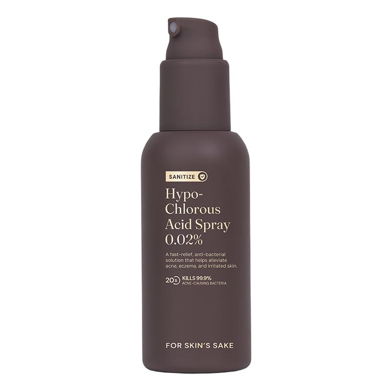 For Skin's Sake Hypochlorous Acid Spray 0.02% 100ml - Perlindungan untuk Kulit Berjerawat & Iritasi